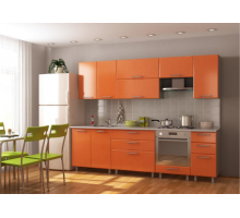 Кухня Оптима №1 цвет Оранж